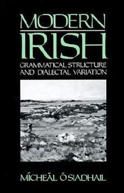 Modern Irish: Grammatical Structure and Dialectal Variation