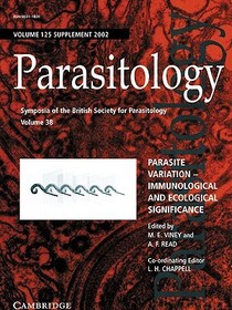 Parasite Variation: Volume 125: Immunological and Ecological Significance