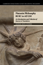 Platonist Philosophy 80 BC to AD 250: An Introduction and Collection of Sources in Translation