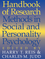 Handbook of Research Methods in Social and Personality Psychology