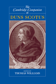 The Cambridge Companion to Duns Scotus The Cambridge Companion to Duns Scotus