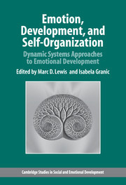 Emotion, Development, and Self-Organization: Dynamic Systems Approaches to Emotional Development