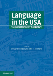 Language in the USA: Themes for the Twenty-first Century Language in the USA: Themes for the Twenty-first Century