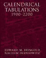 Calendrical Tabulations, 1900-2200