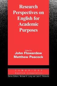 Research Perspectives on English for Academic Purposes Research Perspectives on English for Academic Purposes