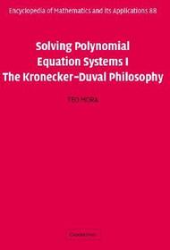 Solving Polynomial Equation Systems I: The Kronecker-Duval Philosophy