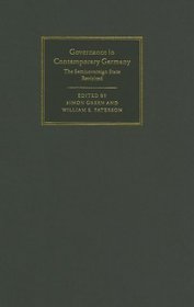 Governance in Contemporary Germany: The Semisovereign State Revisited