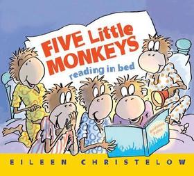 Five Little Monkeys Reading in Bed Board Book Five Little Monkeys Reading in Bed Board Book