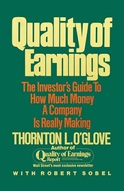 Quality of Earnings Quality of Earnings