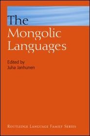 The Mongolic Languages