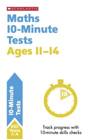 KS3 Maths 10-Minute Tests Years 7-9