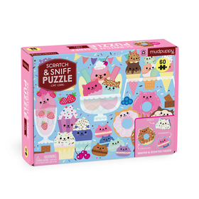Cat Cafe 60 Piece Scratch & Sniff Puzzle Cat Cafe 60 Piece Scratch & Sniff Puzzle