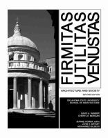 Firmitas, Utilitas, Venustas: Architecture and Society