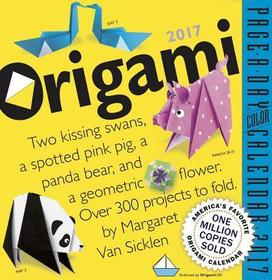 Origami Page-A-Day Calendar 2017