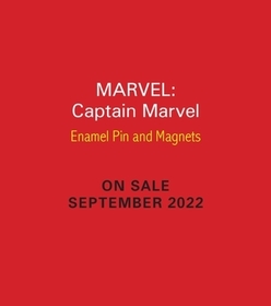 Marvel: Captain Marvel Enamel Pin and Magnets