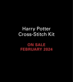 Harry Potter Cross-Stitch Kit Harry Potter Cross-Stitch Kit