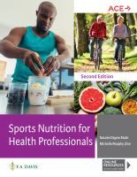 Sports Nutrition for Health Professionals Sports Nutrition for Health Professionals