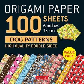 Origami Paper 100 Sheets Dog Patterns 6