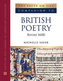 Companion to British Poetry Before 1600