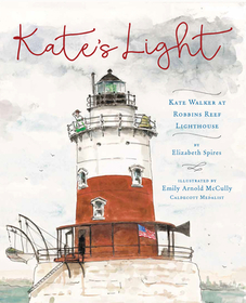 Kate's Light: Kate Walker at Robbins Reef Lighthouse Kate's Light: Kate Walker at Robbins Reef Lighthouse