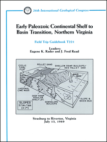 Early Paleozoic Continental Shelf to Basin Transition, Northern Virginia: Strasburg to Riverton, Virginia, July 13, 1989