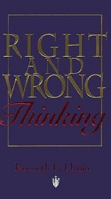 Right and Wrong Thinking Right and Wrong Thinking