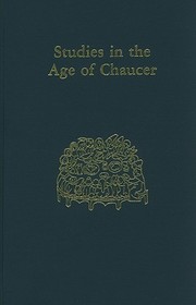 Studies in the Age of Chaucer ? Volume 14: Volume 14 Studies in the Age of Chaucer ? Volume 14: Volume 14