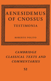 Aenesidemus of Cnossus: Testimonia