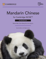 Mandarin Chinese for Cambridge IGCSE(TM) Workbook with Digital Access (2 Years)