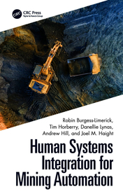 Human Systems Integration for Mining Automation