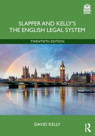 Slapper and Kelly's The English Legal System Slapper and Kelly's The English Legal System