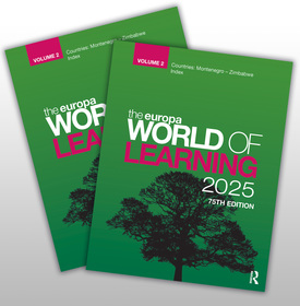 The Europa World of Learning 2025 The Europa World of Learning 2025