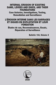 INTERNAL EROSION OF EXISTING DAMS, LEVEES AND DIKES, AND THEIR FOUNDATIONS / L’ÉROSION INTERNE DANS LES BARRAGES ET DIGUES EN EXPLOITATION ET LEUR FONDATION: Case histories, Investigations, Testing, Remediation and Surveillance / Études de cas, Reconnaissances, Essais, Réparation et Surveillance