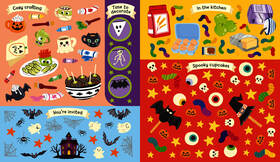 Happy Halloween Sticker Activity Book: With over 400 stickers