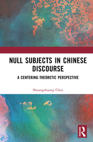 Null Subjects in Chinese Discourse: A Centering-Theoretic Perspective