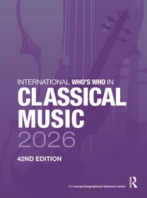 International Who’s Who in Classical Music 2026