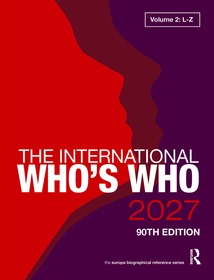 The International Who's Who 2027 Volume 2