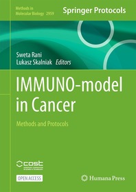 IMMUNO-model in Cancer: Methods and Protocols IMMUNO-model in Cancer: Methods and Protocols