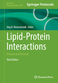 Lipid-Protein Interactions: Methods and Protocols