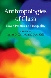 Anthropologies of Class: Power, Practice, and Inequality