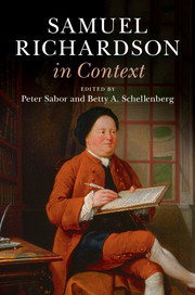 Samuel Richardson in Context Samuel Richardson in Context