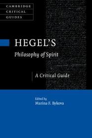 Hegel's Philosophy of Spirit: A Critical Guide