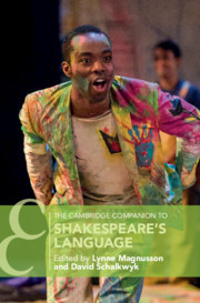 The Cambridge Companion to Shakespeare's Language The Cambridge Companion to Shakespeare's Language