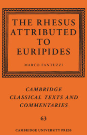 The Rhesus Attributed to Euripides