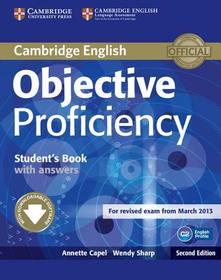 Objective Proficiency Student's Book with Answers with Downloadable Software: For Revised Exam from March 2013: C2 English Profile