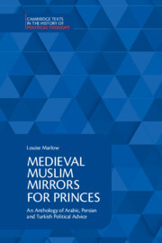 Medieval Muslim Mirrors for Princes: An Anthology of Arabic, Persian and Turkish Political Advice Medieval Muslim Mirrors for Princes: An Anthology of Arabic, Persian and Turkish Political Advice