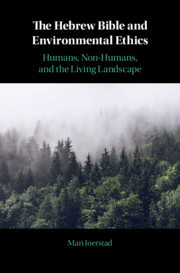 The Hebrew Bible and Environmental Ethics: Humans, NonHumans, and the Living Landscape