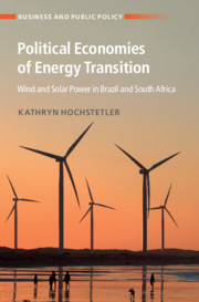 Political Economies of Energy Transition: Wind and Solar Power in Brazil and South Africa