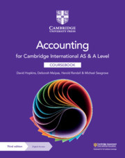 Cambridge International AS & A Level Accounting Coursebook with Digital Access (2 Years) Cambridge International AS & A Level Accounting Coursebook with Digital Access (2 Years)