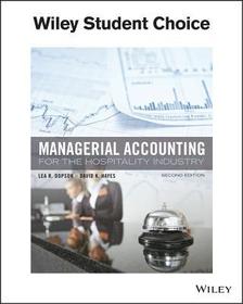 Managerial Accounting for the Hospitality Industry  2e